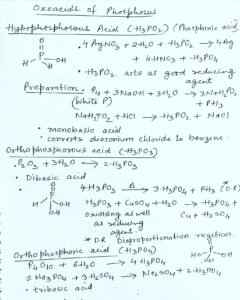 Oxoacids of Phosphorus