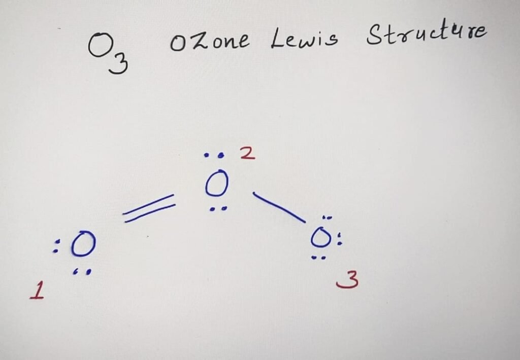 ozone lewis structure shape